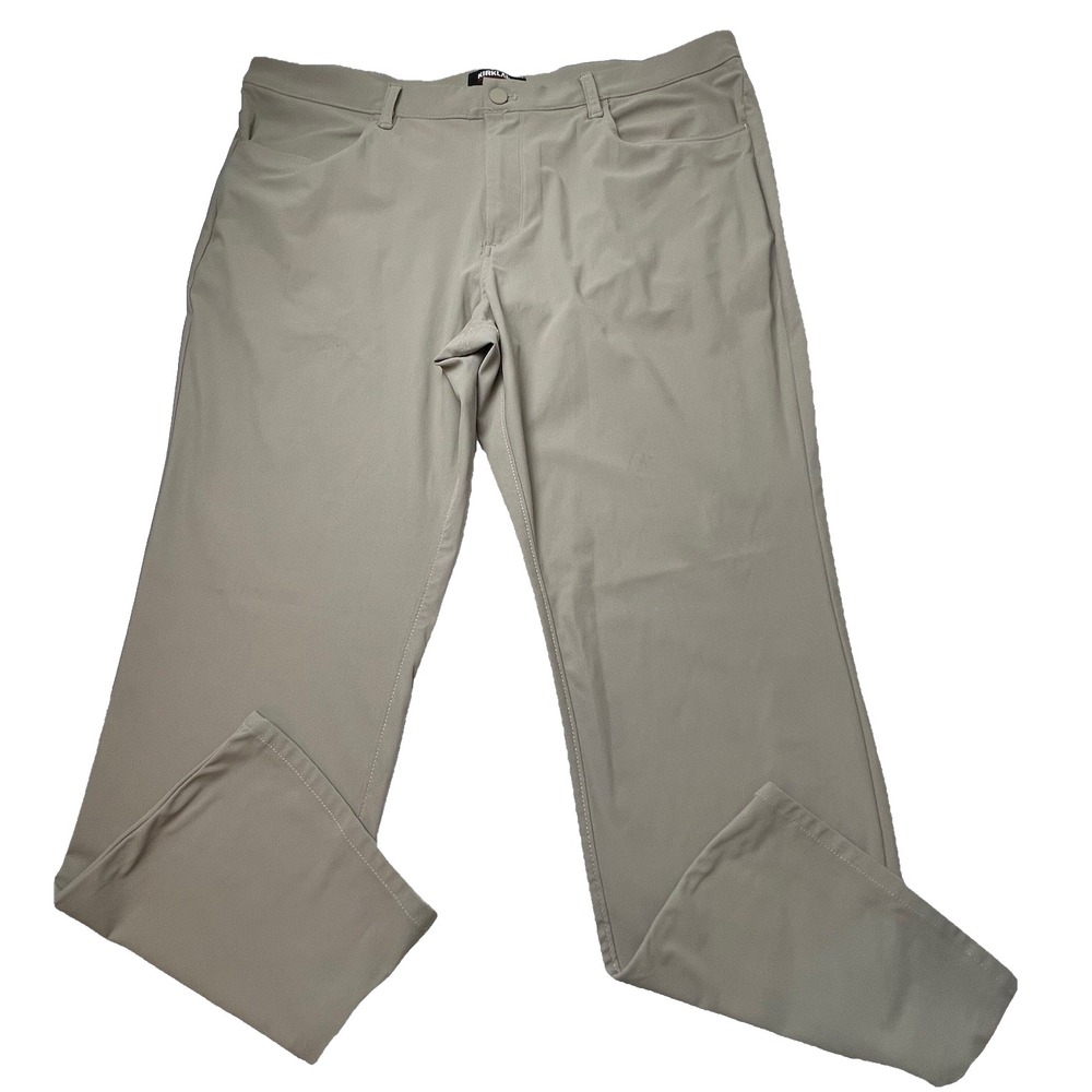 Kirkland Signature Men's Commuter Pants Beige Size 40 x 29